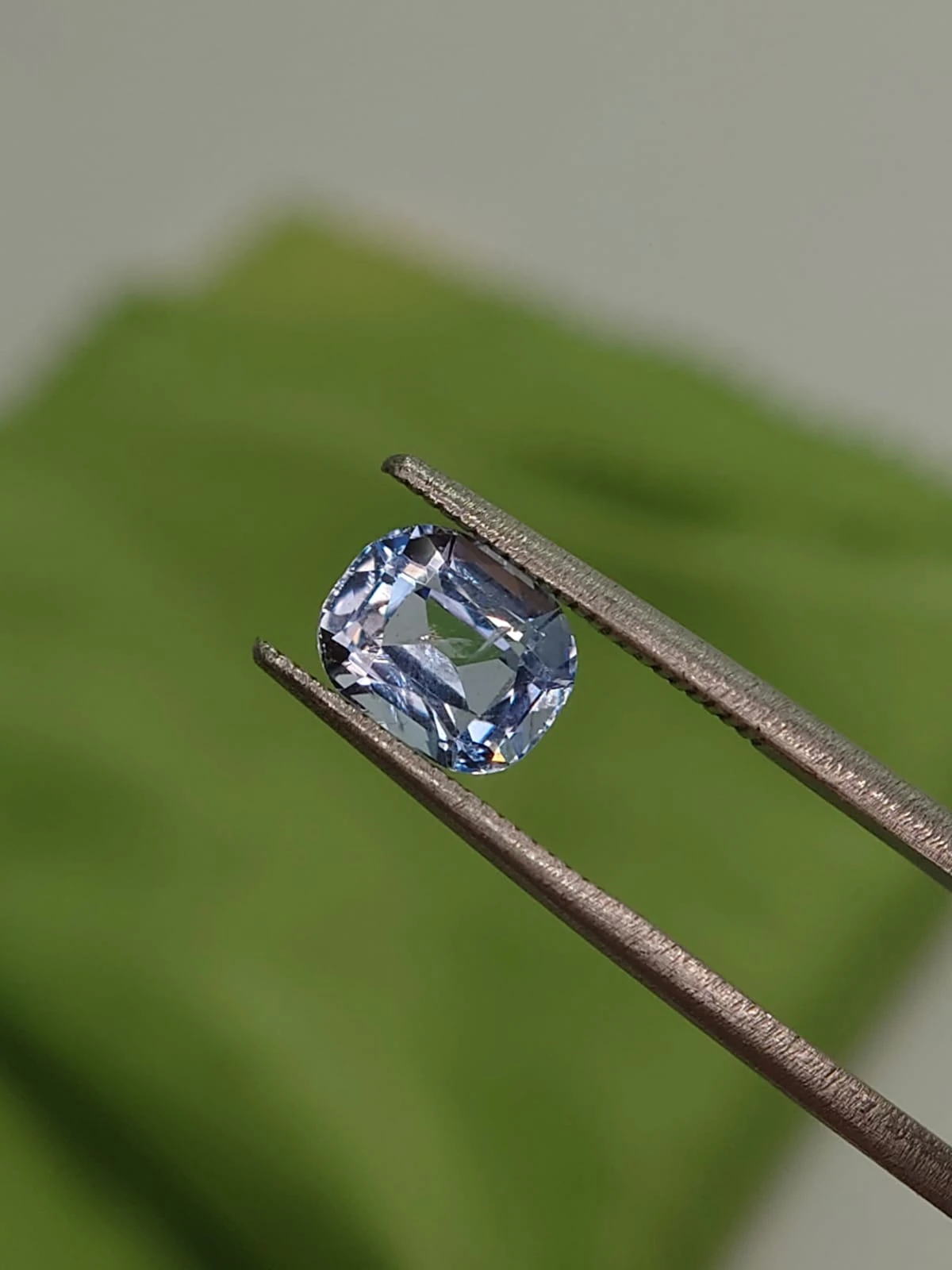 1.42ct Natural Aquamarine Cushion Cut From Skardu Pakistan — view 2